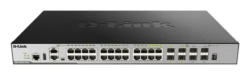 DGS-3630-28TC Gestionado L3 Gigabit Ethernet (10/100/1000) 1U Negro - Imagen 2