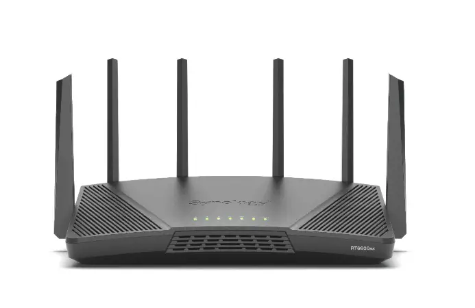 RT6600ax Router WiFi6 1xWAN 3xGbE 1x2.5Gb router inalámbrico Tribanda (2,4 GHz/5 GHz/5 GHz) Negro