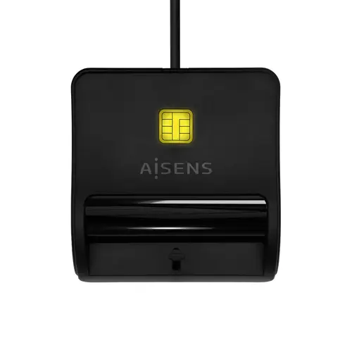 Lector De Tarjeta Inteligente DNI, USB-C, Negro - Imagen 2
