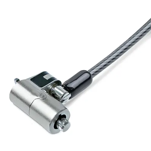 NANOK-LAPTOP-LOCK cable antirrobo Negro, Plata 2 m - Imagen 3