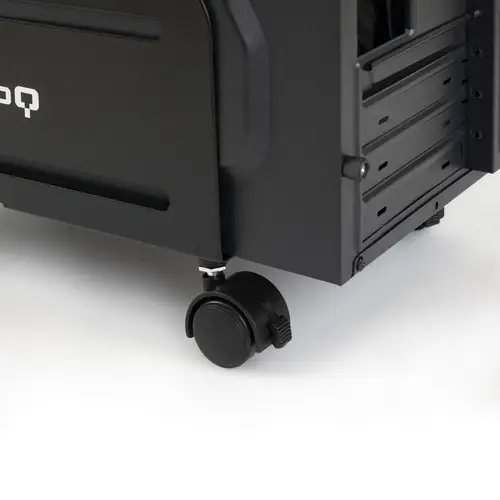Soporte metálico para CPU de suelo con ruedas - Imagen 5