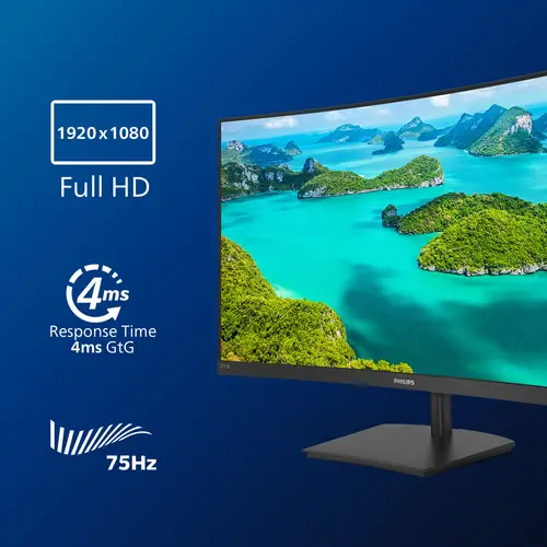 E Line 241E1SCA/00 pantalla para PC 59,9 cm (23.6") 1920 x 1080 Pixeles Full HD LCD Negro - Imagen 3