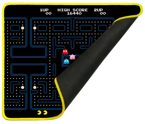 82541120979 alfombrilla para ratón Alfombrilla de ratón para juegos Negro, Amarillo - Imagen 2