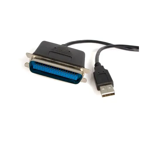Cable de 1,8m Adaptador de Impresora Paralelo Centronics a USB A - Imagen 1