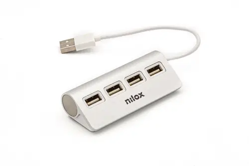 HUB sobremesa de aluminio con 4 puertos USB 2.0 - Imagen 6