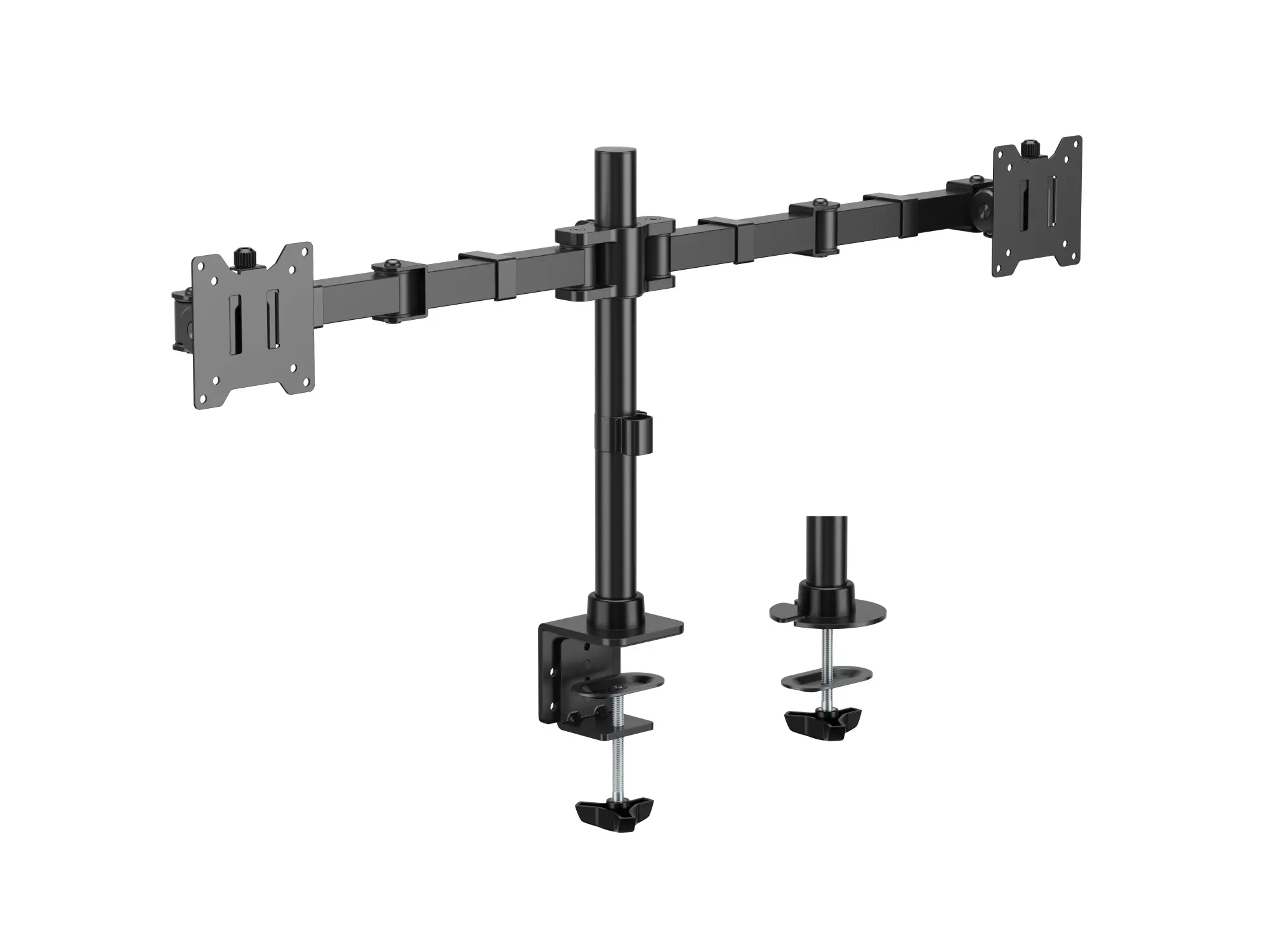 650177 soporte para monitor 88,9 cm (35") Escritorio Negro