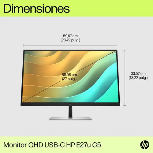 Monitor USB-C QHD E27u G5 - Imagen 10