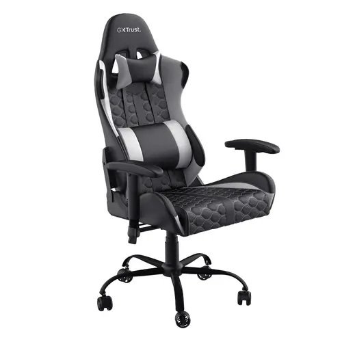 GXT 708W Resto Silla para videojuegos universal Negro, Blanco - Imagen 1