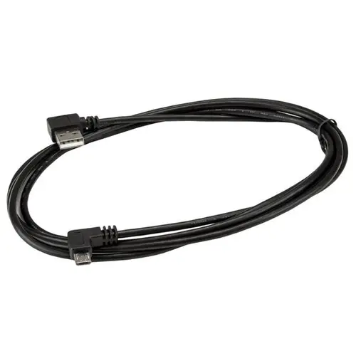 Cable de 2m Micro USB con conector acodado a la derecha - Imagen 4