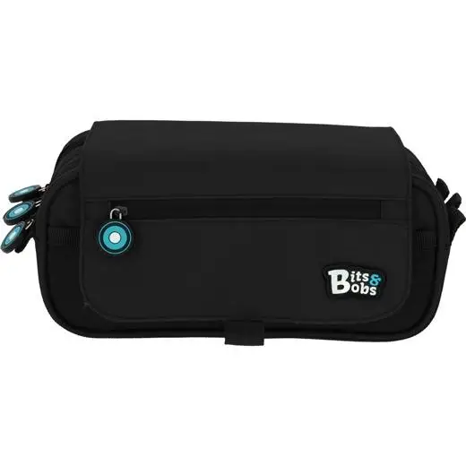 GRAFOPLÁS PORTATODO TRIPLE C/SOLAPA BITS&BOBS NEGRO