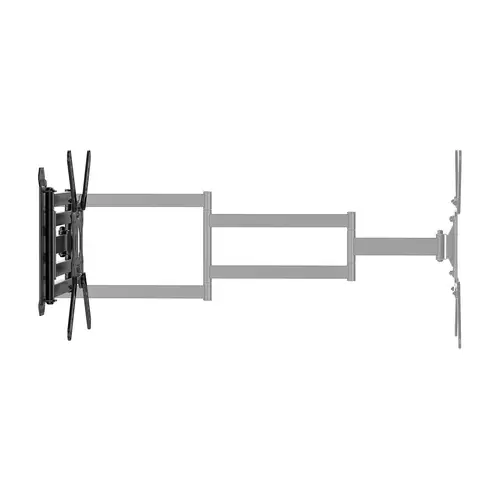 Soporte Eco Giratorio, Inclinable y Nivelable para Monitor/TV 35kg de 23"-65", Negro - Imagen 2