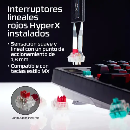 Origins 2 1800 teclado Juego USB Negro - Imagen 7