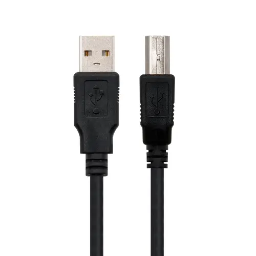 CABLE USB 2.0 IMPRESORA, TIPO A/M-B/M, NEGRO, 3.0 M - Imagen 2