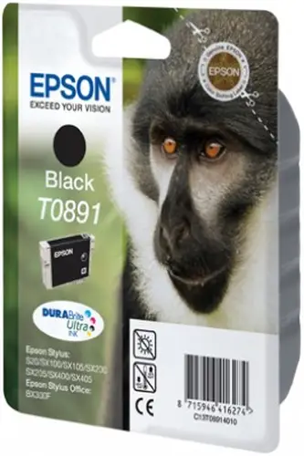 Monkey Singlepack Black T0891 DURABrite Ultra Ink - Imagen 6