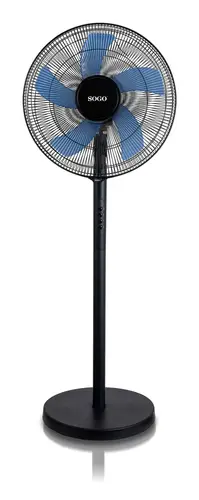 VEN-SS-21270 ventilador Negro, Azul - Imagen 1
