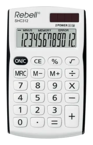 CALCULADORA BOLS.REBELL 12 DIG. 312 NG