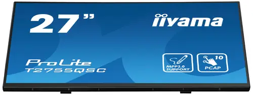 ProLite T2755QSC-B1 pantalla para PC 68,6 cm (27") 2560 x 1440 Pixeles Full HD LCD Pantalla táctil Negro - Imagen 9