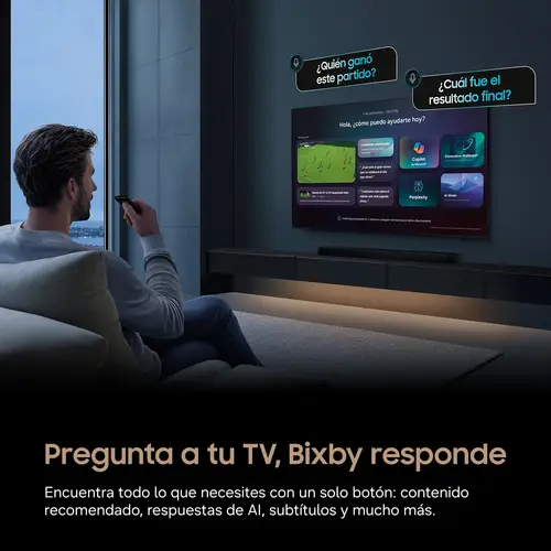 TV 43" Mini LED M73H 4K Vision AI Smart TV 2026 - Imagen 2