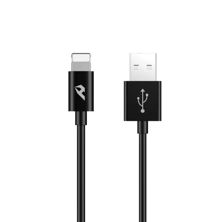 YCB-01-IPB cable de conector Lightning 1 m Negro