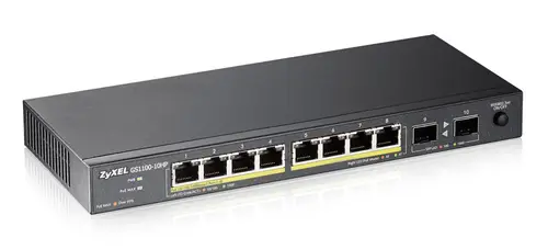 GS1100-10HP No administrado Gigabit Ethernet (10/100/1000) Energía sobre Ethernet (PoE) 1U Negro - Imagen 3