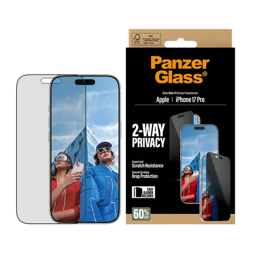 PanzerGlass Privacy Protector iPhone 17 Pro - Imagen 2