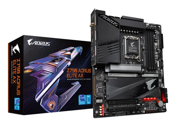Z790 AORUS ELITE AX Placa base - Soporta CPUs Intel Core de 14ª ..