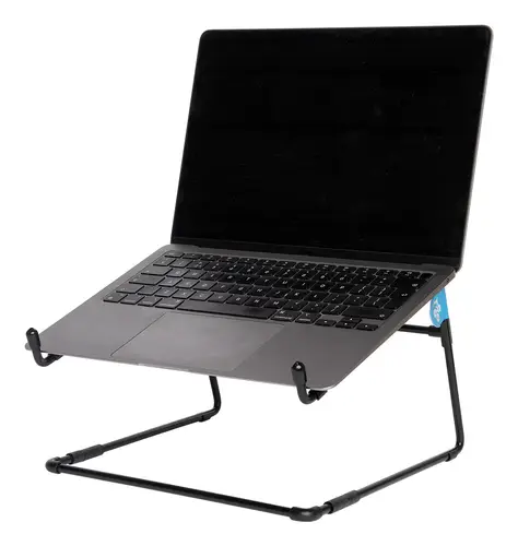 Soporte para portátil R-Go Steel Office, apto para 10-22 pulgadas, negro - Imagen 2