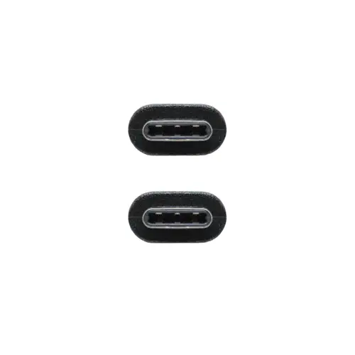 USB 3.1, 1m cable USB USB 3.2 Gen 2 (3.1 Gen 2) USB C Negro - Imagen 3