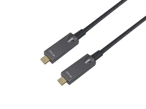 119463 Cable óptico activo USB-C a C, M/M, 15m, PD 60W, 4K/60Hz, 10Gbps, Vídeo+Datos+PD - Imagen 3