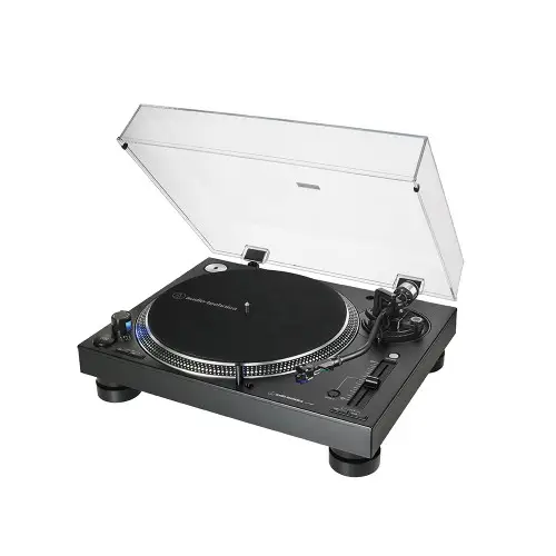AT-LP140XP Tocadiscos de tracción directa para DJ Negro