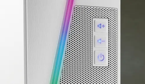 ALTAVOCES 2.0 BLUETOOTH 5.0 MS7 WHITE 20W RMS ILUMINACION RGB DINAMICO PROCESADOR DSP - Imagen 9