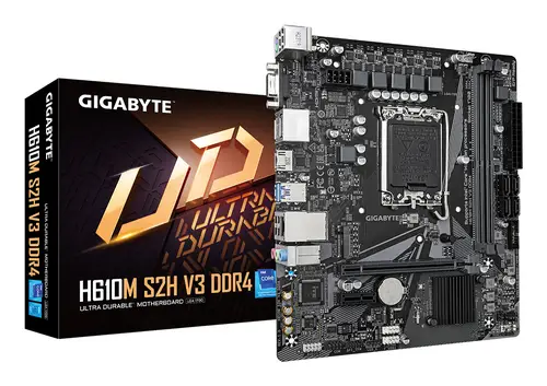H610M S2H V3 DDR4 placa base Intel H610 Express LGA 1700 micro ATX - Imagen 1