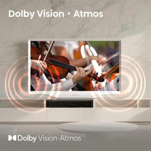 43S5Q Televisor 109,2 cm (43") 4K Ultra HD Smart TV Wifi Plata, Blanco - Imagen 4
