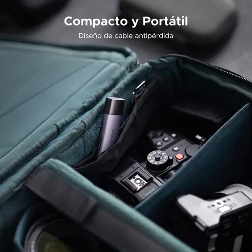 50706 lector de tarjeta USB/Micro-USB Plata - Imagen 8