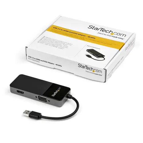 Cable Adaptador USB 3.0 a HDMI / VGA - 4K 1080 - Adaptador Gráfico Externo de Vídeo - Convertidor Externo de Vídeo para un Monitor Externo - Compatible con Mac y Windows - Imagen 5