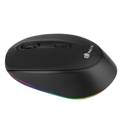 SMOG-RB ratón Juego Ambidextro RF Wireless + Bluetooth Óptico 2400 DPI - Imagen 5