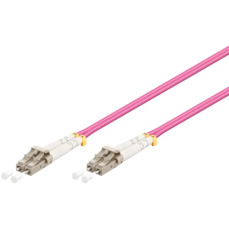 WPC-FP4-5LCLC-030 Cable de fibra óptica e InfiniBand 3 m LC Violeta