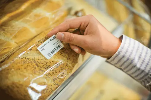 BDE1J026051060 Blanco Etiqueta para impresora autoadhesiva - Imagen 2