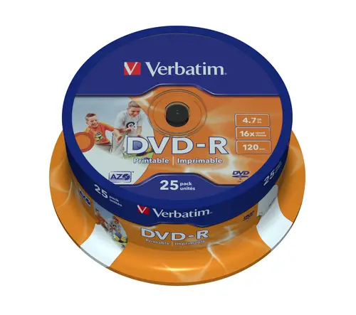 43538 DVD en blanco 4,7 GB DVD-R 25 pieza(s) - Imagen 1