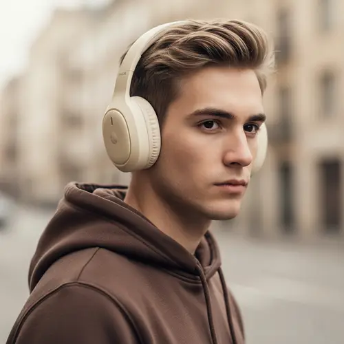 Artica Tempest Beige Auriculares Inalámbrico y alámbrico Diadema Llamadas/Música USB Tipo C Bluetooth - Imagen 5