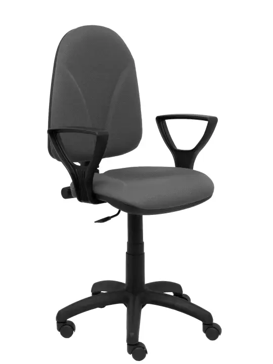 Silla Algarra bali gris oscuro brazos fijos
