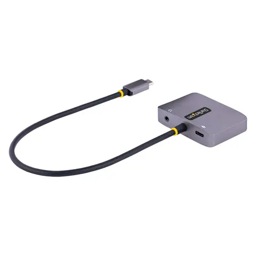 Adaptador de Vídeo USB C, Adaptador Multipuertos USB Tipo C a HDMI VGA con Salida de Audio de 3,5mm, HDR 4K a 60Hz, PD 3.0 de 100W, Compatible con Thunderbolt 3/4 - Imagen 2