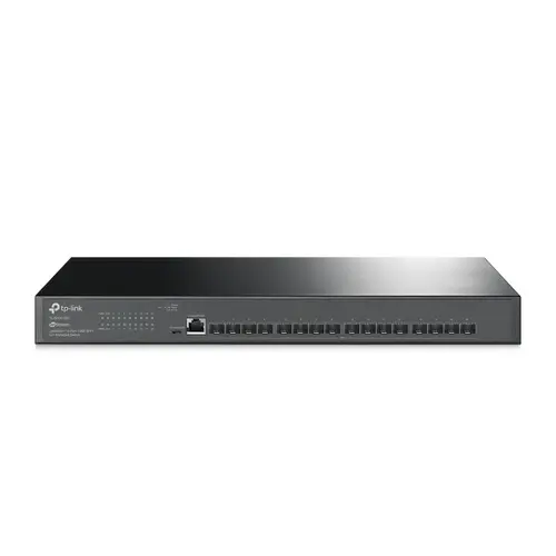 JetStream TL-SX3016F switch Gestionado L2+/L3 Negro - Imagen 1