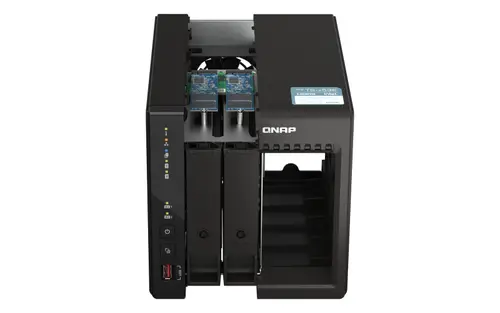 TS-253E NAS Torre Intel® Celeron® J6412 8 GB 0 TB QNAP QTS Negro - Imagen 3