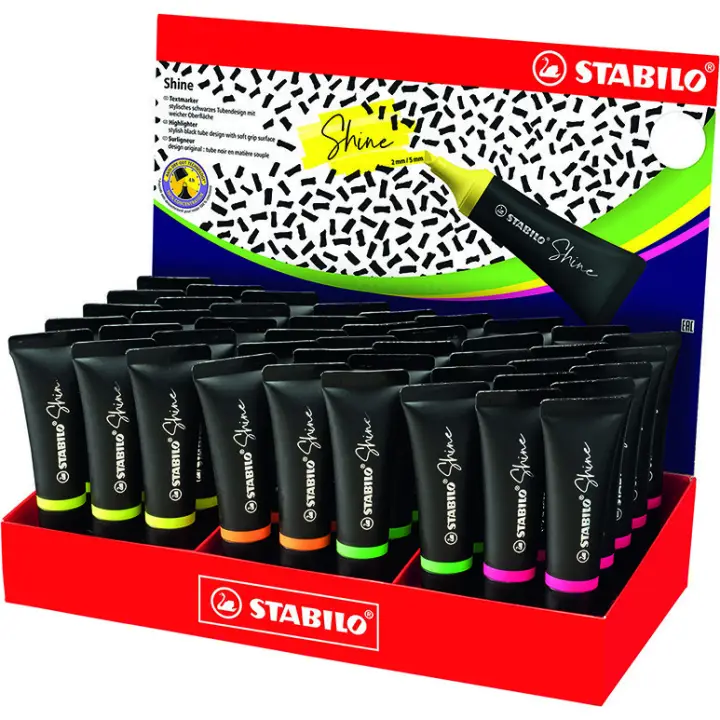 Shine marcador 45 pieza(s) Punta de cincel Multicolor