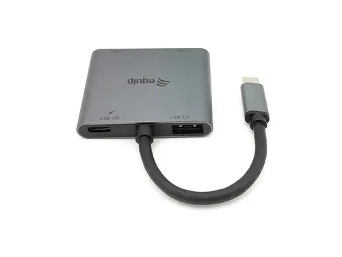 Adaptador USB-C 4 en 1 Dual HDMI, USB 3.0, 100W USB PD - Imagen 5