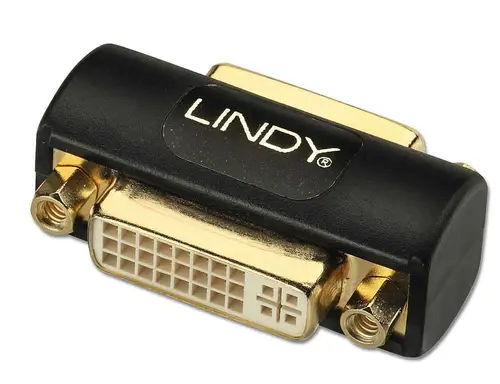 41233 cambiador de género para cable DVI Negro - Imagen 1