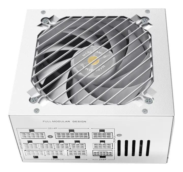 MPB850PSIW unidad de fuente de alimentación 850 W 24-pin ATX ATX Blanco