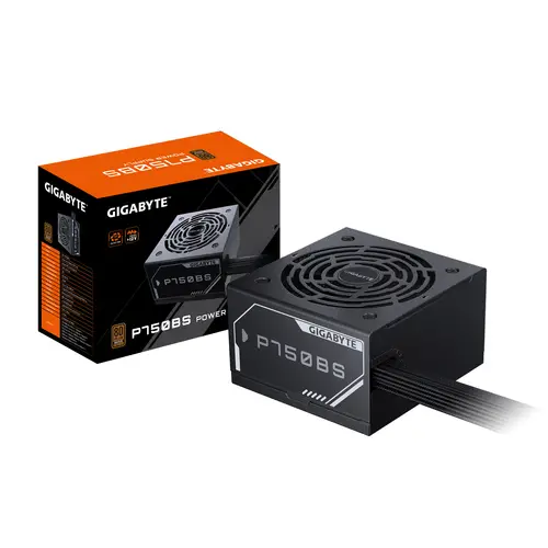 P750BS Fuente de Alimentación - PCI-E 6+2 Pin x 4, 80 PLUS Bronze, Ventilador de 120 mm, Compatible con ATX, Enchufe EU - Imagen 1
