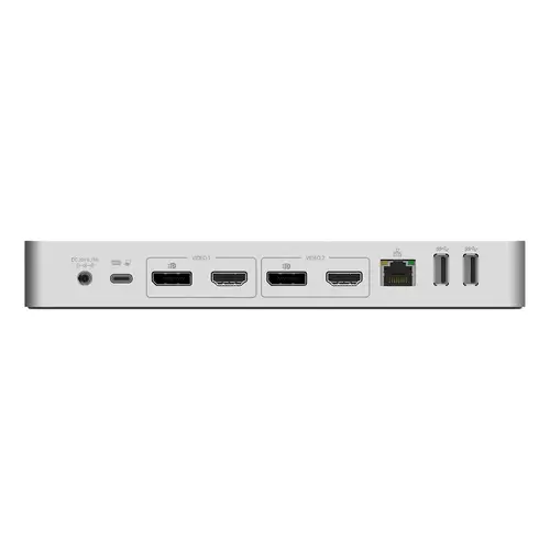Docking Station Universal para Portátil - Replicador de Puertos Híbrido USB-C/-A - 2x HDMI y DP 4K - PD 60W - Mac / Windows / Chrome OS - Hub de 4 Puertos USB 5Gbps - Ethernet - Imagen 3